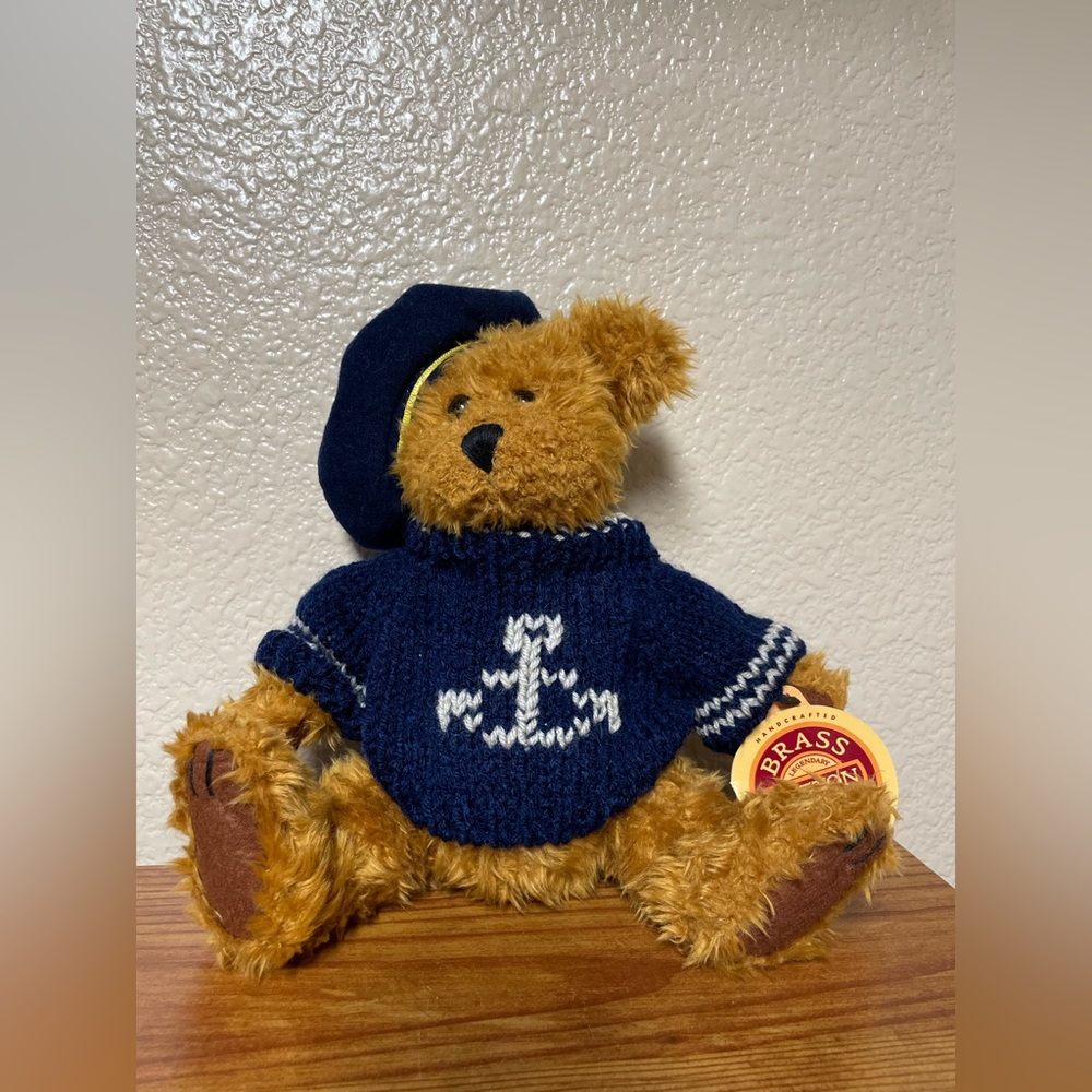 VTG 1997 Pickford Bears Tango Sailor Plush 12" Blue Sailor Hat & Sweater